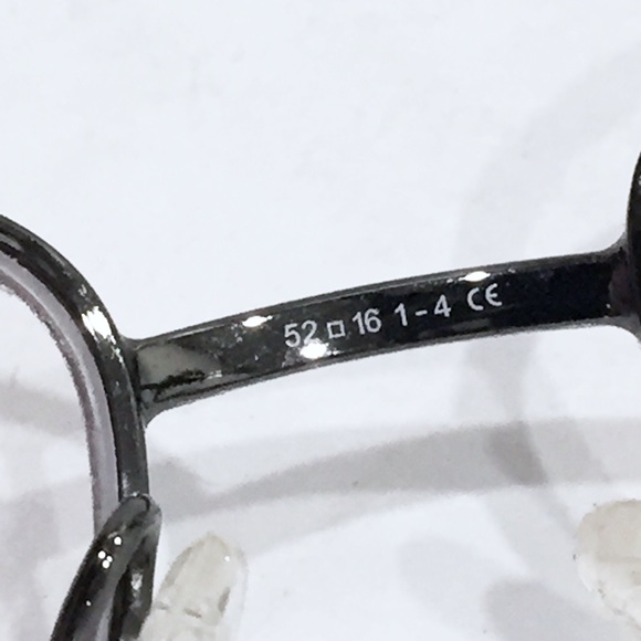 Gucci gunmetal pink enamel eyeglasses frames - Picture 5 of 7